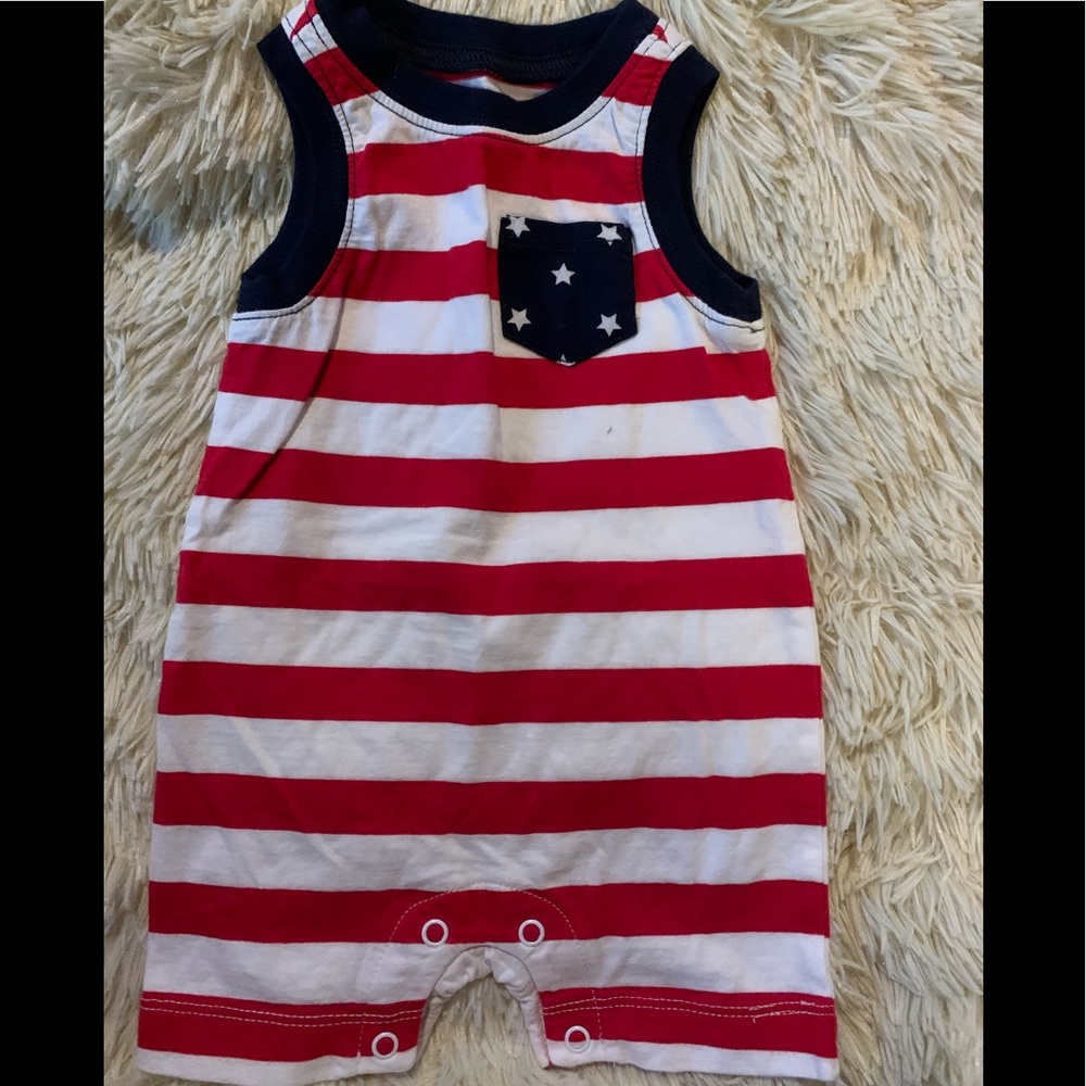 Children’s Place American Flag Romper